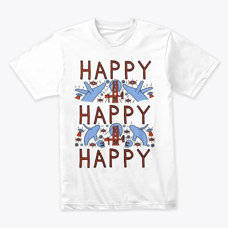 Happy Humpback Premium T-Shirt